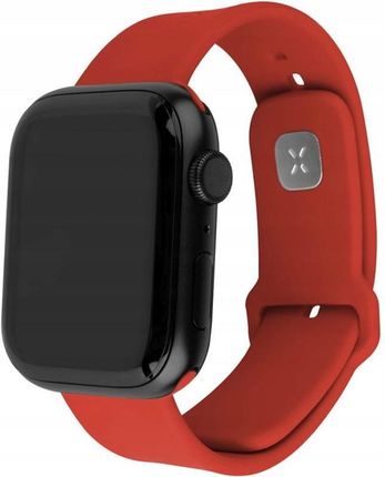 Fixed Silikonowy Pasek Silicone Strap Do Apple Watch 45 44 42 Mm Czerwony