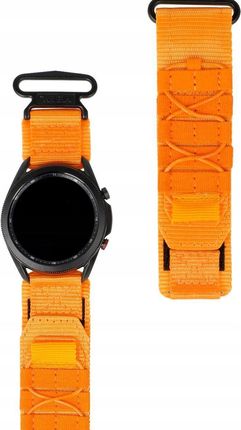 Bizon Sportowy Pasek Do Zegarka Strap Watch Adventure Galaxy 22Mm Pomarańczowy