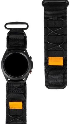 Bizon Sportowy Pasek Do Zegarka Strap Watch Adventure Galaxy 22Mm Czarny