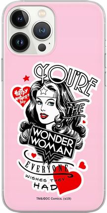 Ert Group Etui Do Apple Iphone 6 6S Wonder Woman 014 Dc Nadruk Pełny Różowy