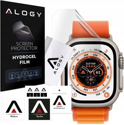 Alogy Folia Ochronna Hydrożelowa Do Smartwatch Apple Watch Ultra 49Mm