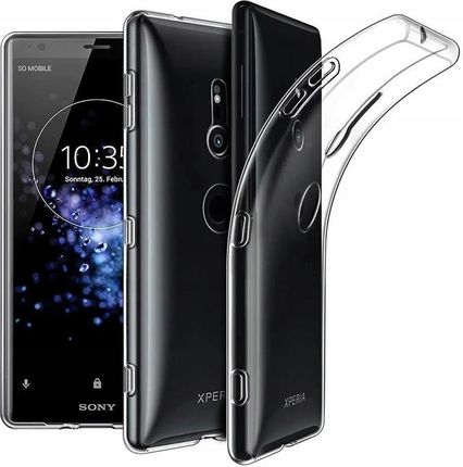 Sony Etui Jelly Silikonowe Do Xperia Xz3 Transparent Clear Bezbarwny