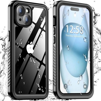 D Pro Etui 360° Waterproof Case Ip68 Obudowa Wodoodporna Wodoszczelna Pancerna Do Iphone 15 Plus