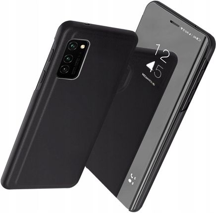 Hurtel Clear View Case Etui Obudowa Futerał Do Samsung Galaxy A32 5G A13 Czarny