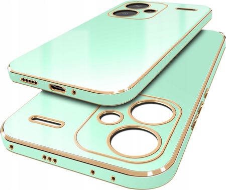 Krainagsm Etui Do Xiaomi Redmi Note 13 Pro Plus 5G Gold Glamour