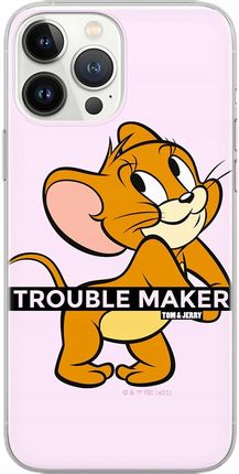 Ert Group Etui Do Apple Iphone 6 6S Tom I Jerry 012 Nadruk Pełny Różowy