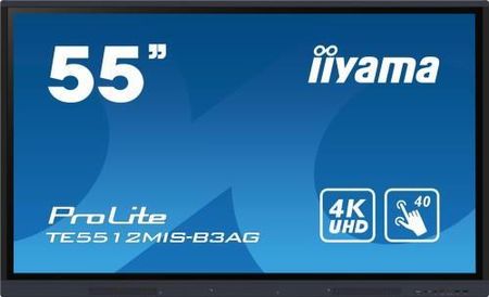 Iiyama Monitor Interaktywny 55 4K Uhd Iiware 10 Wifi Dms - Prolite Te5512Mis-B3Ag (3228508F6)