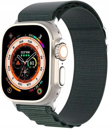 Dux Ducis Gs Pasek Nylonowy Do Apple Watch 42 44 45 49Mm Oliwkowy