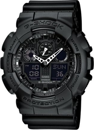 Zegarek Męski Casio Szkło Mineralne Czarny Na Pasku G-shock