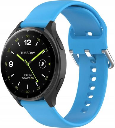 Bizon Pasek Strap Watch Silicone Pro Do Xiaomi 2 Błękitny