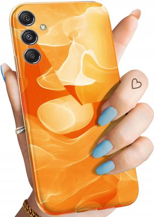 Hello Case Etui Do Samsung Galaxy M34 5G Pomarańczowe Pomarańcze Orange Obudowa