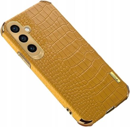 Erbord Etui Skóra Ekologiczna Do Samsung Galaxy A35 5G Case Crocodile Plecki