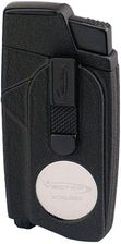 Vector Accendisigari Xcaliber Double W Cutter 05 Black Crackle Matte