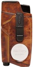 Vector Accendisigari Xcaliber Double W Cutter 10 Mahogany Marble Lacquer