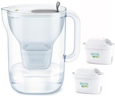 Dzbanek filtrujący BRITA Style XL szary + 2 x MAXTRA PRO Pure Performance