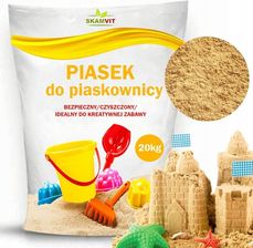 Green Farmer Piasek Do Piaskownicy 20Kg Piach Czysty Dla Dzieci Suchy Ogrodu Zabawy