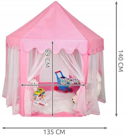 Stator Namiot Księżniczki Domek Zamek Dla Dzieci Pałac Do Domu Ogrodu Dziecięcy