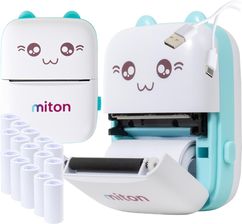 Zdjęcie Eltrox Drukarka Termiczna Miton D-001 + 15 Rolek (D001) - Jarosław