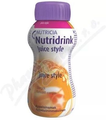 Nutridrink Juice style - smak pomarańczowy - 4x200ml