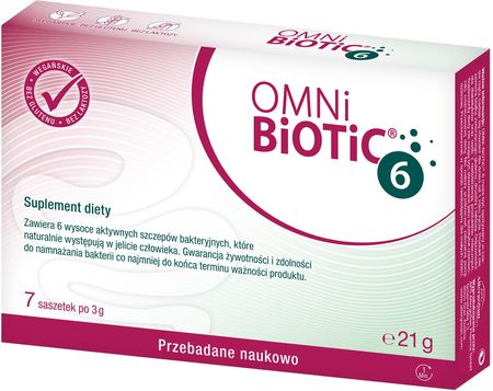 OMNi-BiOTiC® 6 - dobry zawsze (7 saszetek (21 g))