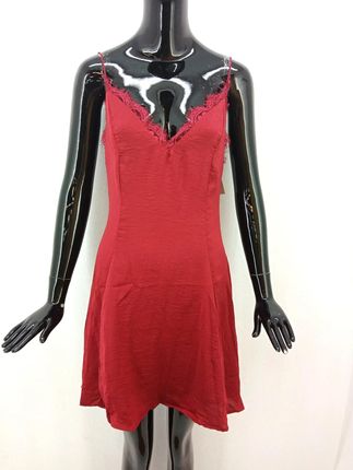 Modna damska sukienka Sadie & Sage w kolorze czerwonym Rozmiary XS-XXL: S