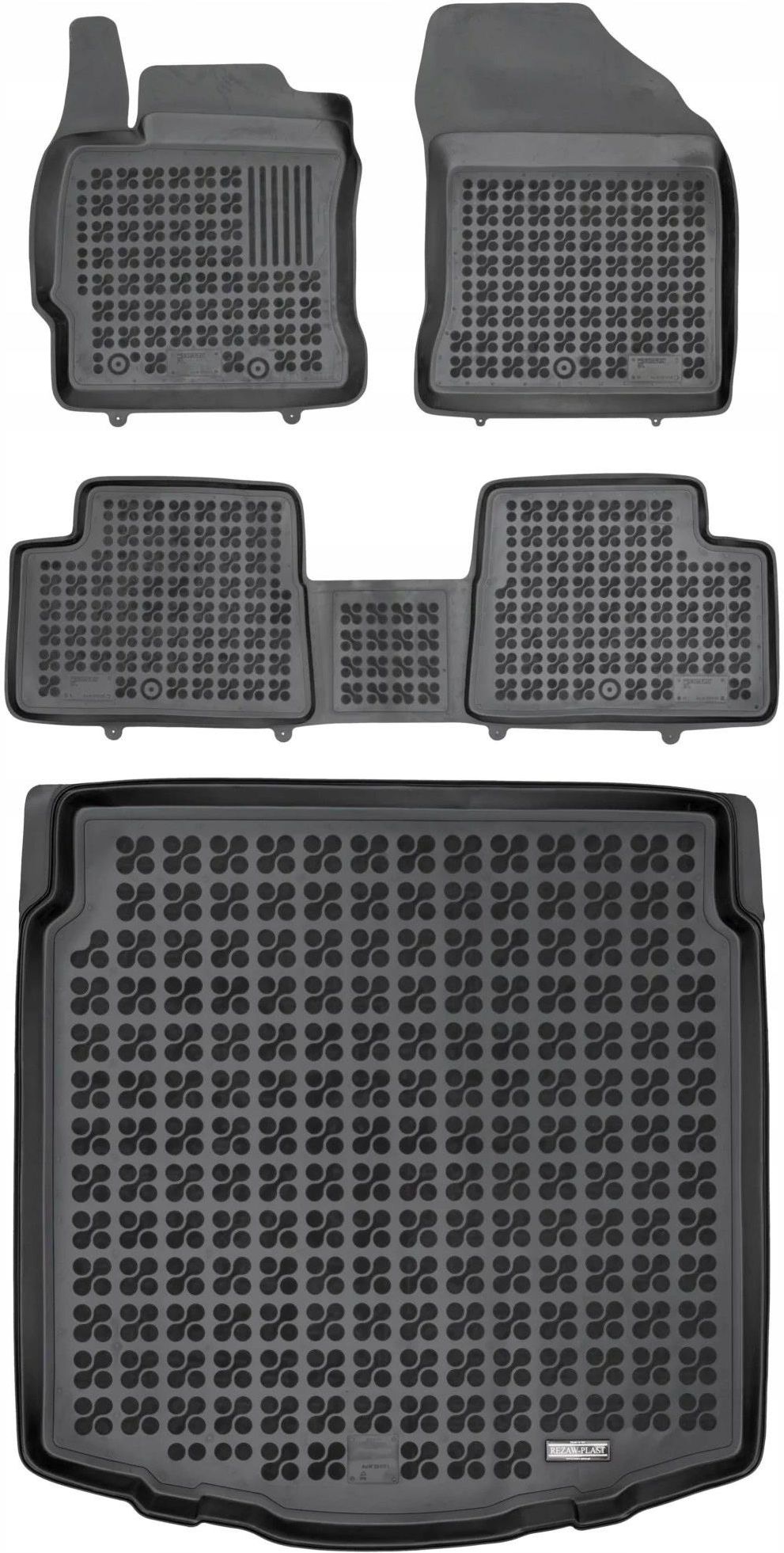 Tapis De Coffre Toyota Auris II (2012-2018) - PVC Rezaw-Plast | Protection Imperméable