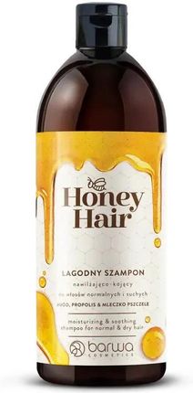Barwa Honey Hair Szampon Miodowy Nawilżający 480ml