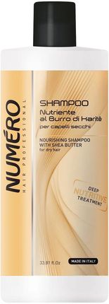 Numero Nourishing Shampoo With Shea Butter Odżywiający Szampon Z Masłem Shea 1000ml