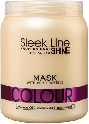Stapiz Sleek Line Colour Mask Maska Z Jedwabiem Do Włosów Farbowanych 1000ml