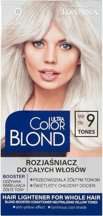 Joanna Ultra Color Blond Rozjaśniacz Do Całych Włosów Do 9 Tonów