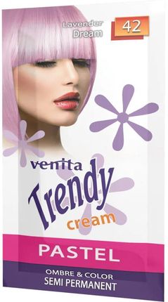Venita Trendy Cream Ultra Krem Do Koloryzacji Włosów 42 Lavender Dream 35ml