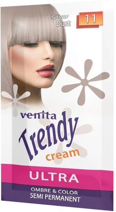 Venita Trendy Cream Ultra Krem Do Koloryzacji Włosów 11 Silver Dust 35ml