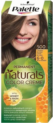 Palette Permanent Naturals Color Creme Farba Do Włosów Trwale Koloryzująca 6-0 Ciemny Blond