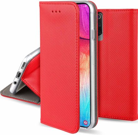 Etui Xiaomi Redmi Note 13 4G/Lte Portfel Z Klapką Flip Magnet Czerwone