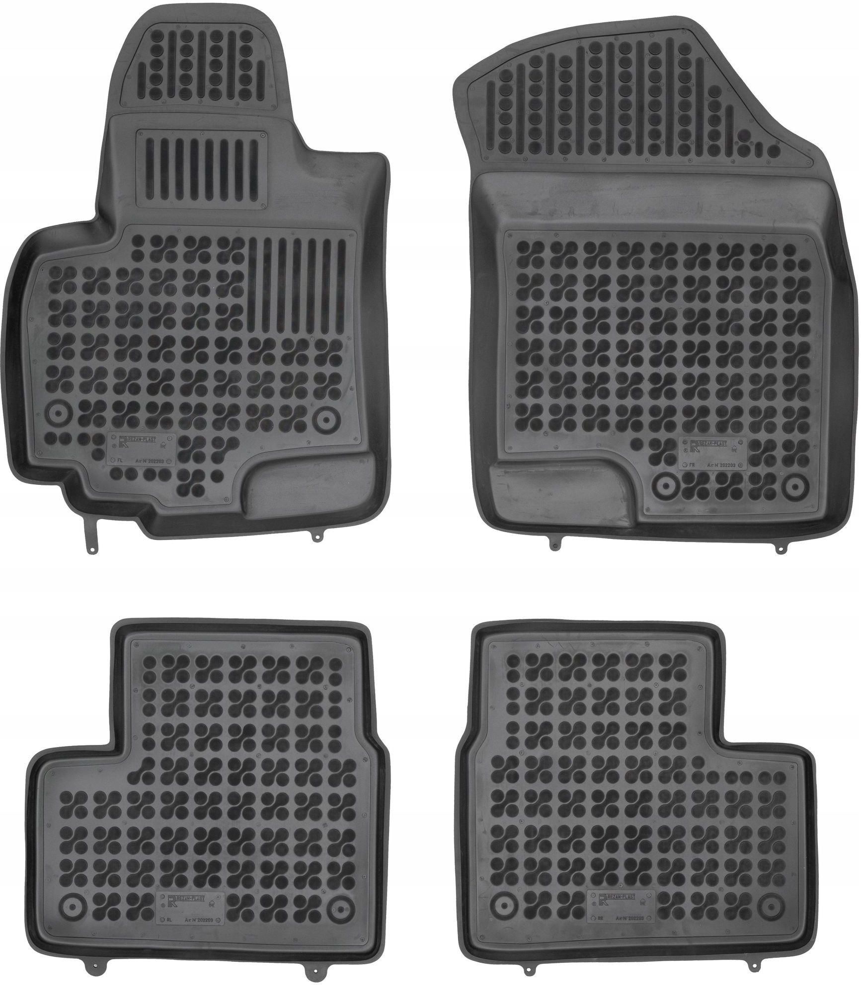 ASC Tappetini Auto In Moquette Per Suzuki Swift IV (2005-2010), Set Completo Con Battitacco In Gomma E Velcro Antiscivolo, Made In Italy
