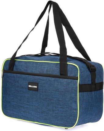 Torba podróżna na bagaż samolotowy torba fitness sportowa weekend siłkę niebieska GR-7800