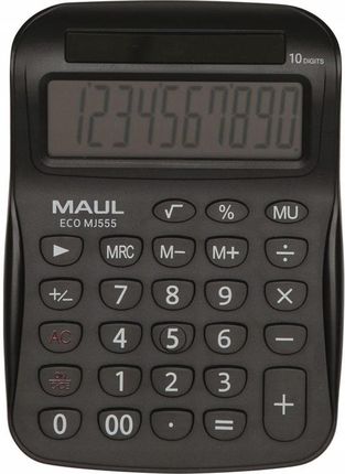 Maul Kalkulator Biurkowy Eco Mj555 10-Pozycyjny Czarny