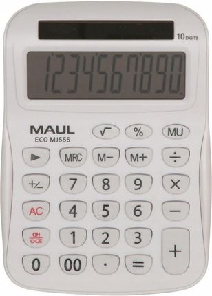 Maul Kalkulator Biurkowy Eco Mj555 10-Pozycyjny Biały -