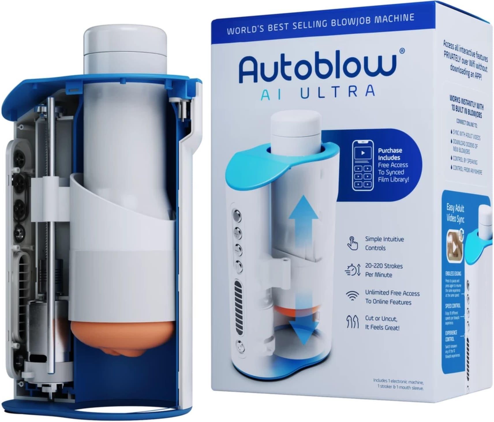 Autoblow Ai Ultra Masturbator - Ceneo.pl