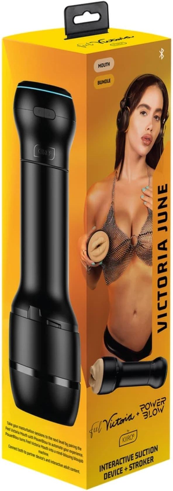 Kiiroo Zestaw Masturbator Realistyczne Usta Victoria June + Powerblow -  Ceneo.pl