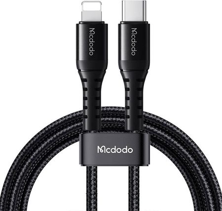 Mcdodo Kabel USB-C do lightning CA-5630, 36W, 0.2m (czarny)