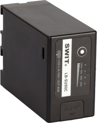 SWIT LB-SU90C | Akumulator 90 Wh / 6200 mAh, zamiennik Sony BP-U100 dla PXW FS5 FS7 FX6 FX9, D-Tap, USB-C