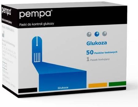 Pempa Paski Do Pomiaru Glukozy, 50 Pasków