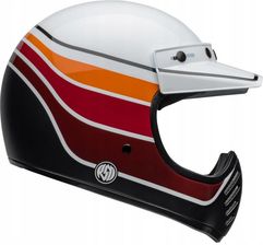 Bell Moto-3 Ece6 Rsd Sdl Black Satin/Gloss White/Black
