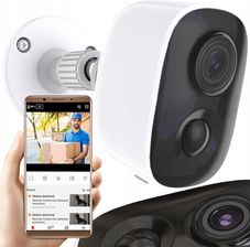 Ltc Kamera Zewnętrzna Aku.9600Mah Ip65 Wifi 2,4G 2Mpix 30Fps App Tuya/Ios/Android (LXU413)