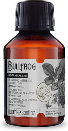 Szampon do włosów i brody odbudowujący Botanical Lab - Bullfrog 100ml