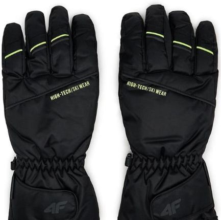 Męskie narciarskie rękawice sportowe zimowe 4F Thinsulate AFGLM096-21S (M)
