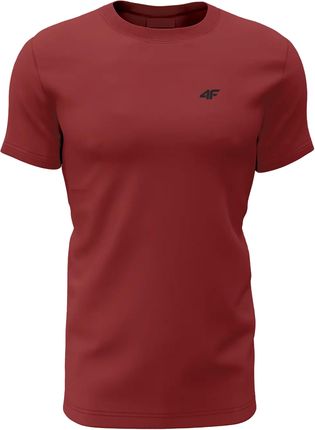 T-shirt męski 4F czerwony - 4XL