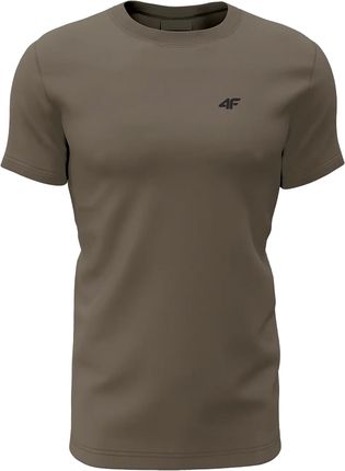T-shirt męski 4F brązowy - XL