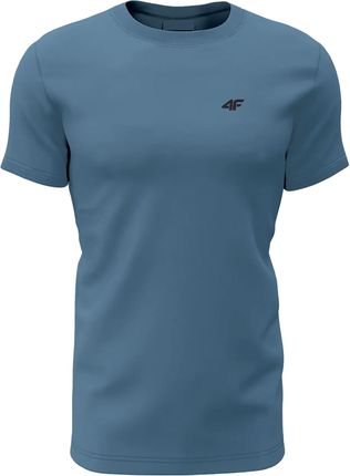T-shirt męski 4F niebieski - XXL